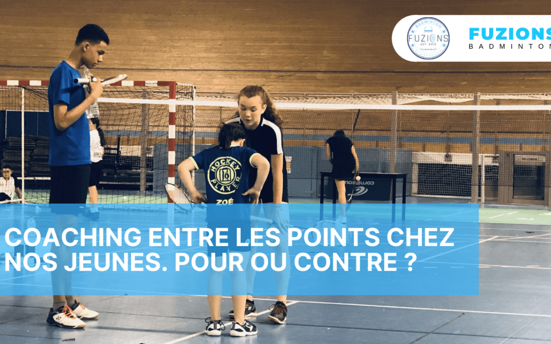 Coaching entre les points chez nos jeunes